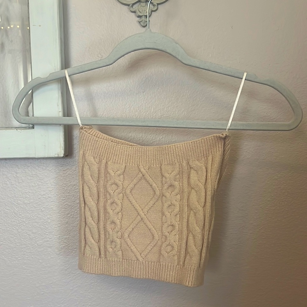 Windsor Sweater Tube Top